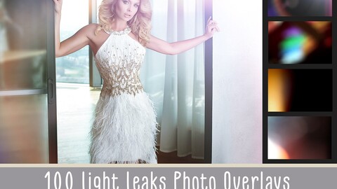 100 Light Leaks Overlays