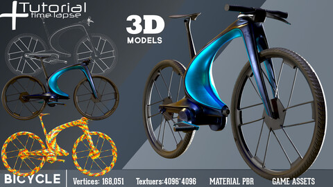 Bicycle_3d model