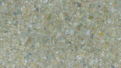 Gravel Seamless Texture 2k (2048*2048) | EXR 5 | JPG 5 File Formats All Texture Apply After Object Look Like A 3D. (1K preview image)