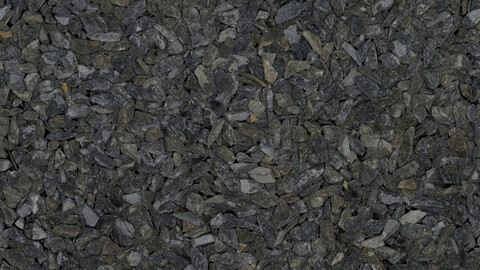 Gravel Seamless Texture 2k (2048*2048) | EXR 5 | JPG 5 File Formats All Texture Apply After Object Look Like A 3D. (1K preview image)