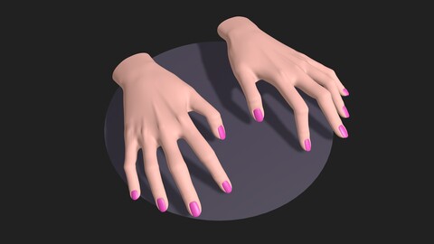 Womens hands