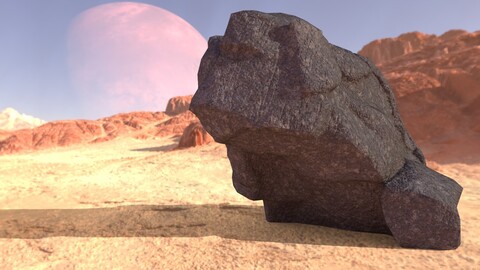 Low Poly Boulders (HQ Textures)