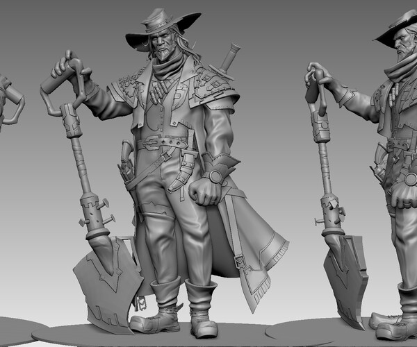 ArtStation - Cowboy | Game Assets