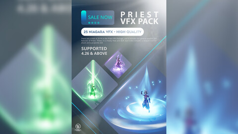 UE | Priest VFX Pack - 28 High Quality VFX "Supported 4.26 & Above"