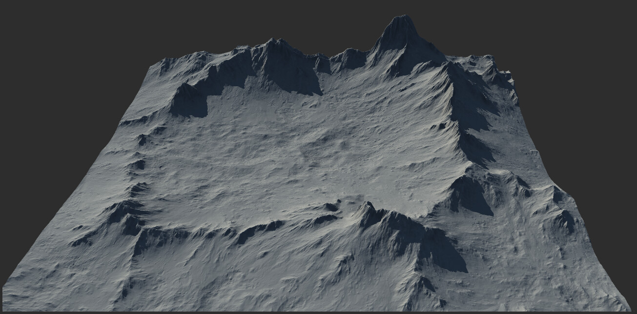 ArtStation - Dark fantasy terrains Heightmaps Collection (Unity, Gaia ...