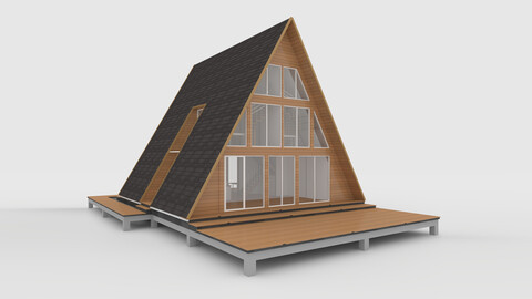 3D Model Cabin 2