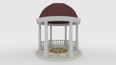 3D Model Classic Gazebo 1