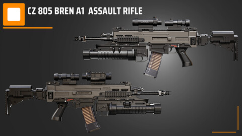 CZ 805 Bren A1 Assult Rifle