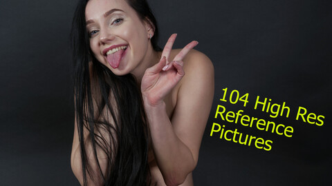 Reference Pack - PR0047 - Blackhaired Model posing near a wine barrel