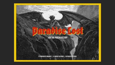 The Paradise Lost Procreate Kit