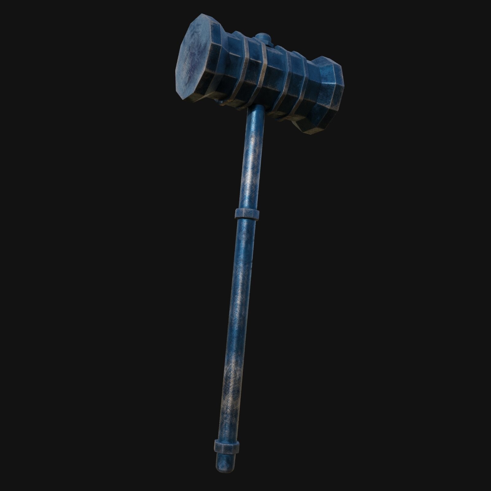 ArtStation - Precision in Stonemasonry: 3D Model of Stonemason's Hammer ...