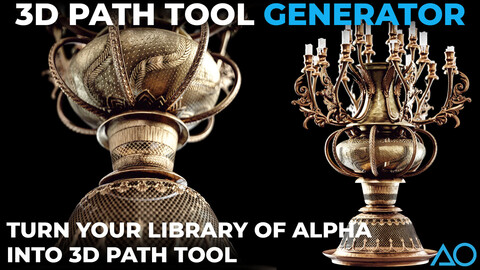 Path Tool Generator - Alpha Map to Path Tool in Substance Painter