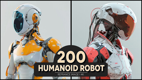 Humanoid Robot 4K Reference/Concept Images