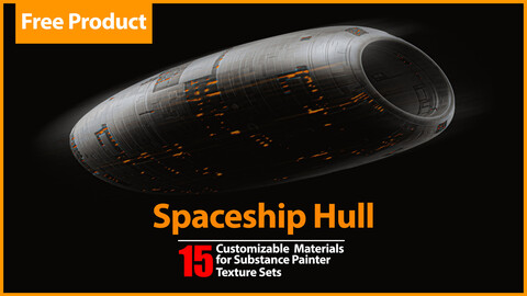 Free Product | Spaceship Hull Base Material and Texture Sets