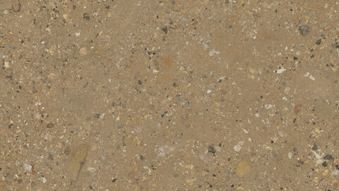 Gravel Seamless Texture 2k (2048*2048) | EXR 5 | JPG 5 File Formats All Texture Apply After Object Look Like A 3D. (1K preview image)