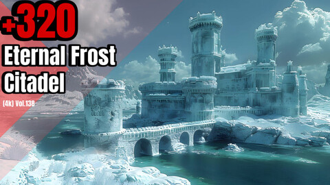 +320 Eternal Frost Citadel Environment Concept(4k)