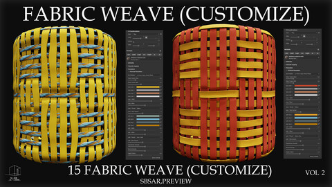 15 Fabric weave (customize)-vol 2