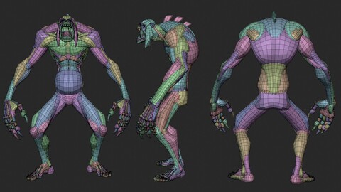 Stylized Creature Anatomy Blockout V2