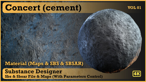 Concert (Cement) VOL 01 - Maps & SBS & Sbsar