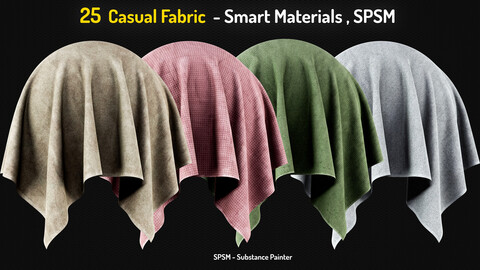 25 Casual Fabric Smart Materials - Vol 6