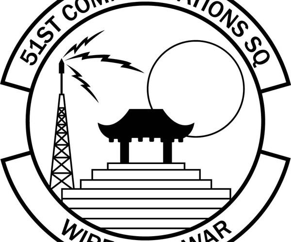 ArtStation - 51ST COMMUNICATIONS SQUADRON U.S AIR FORCE PATCH VECTOR ...