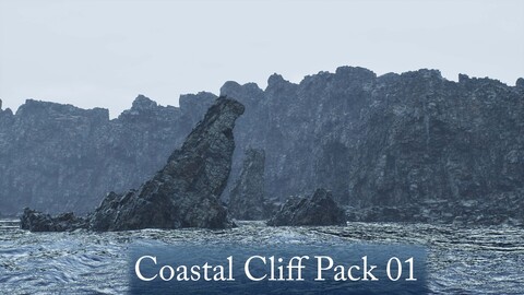 Coastal Cliff Asset Pack Part - 1