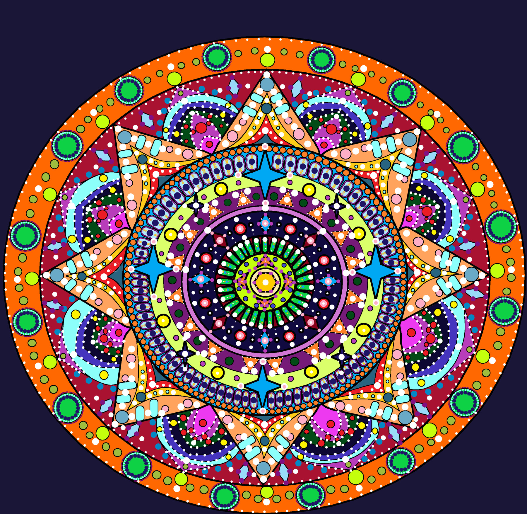 ArtStation - My Mandala Art | Artworks