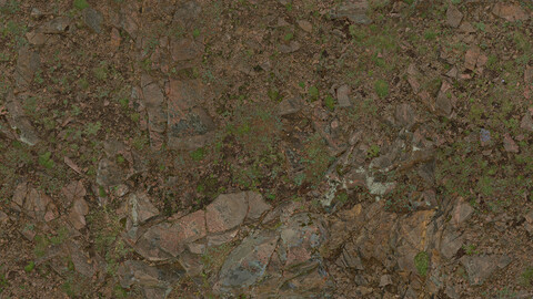 Ground Seamless Texture 2k (2048*2048) | EXR 5 | JPG 5 File Formats All Texture Apply After Object Look Like A 3D. (1K preview image)