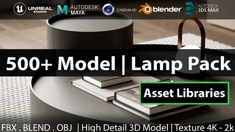 500 Model 3D | Lamp Pack