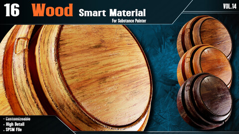 Wood Smart Materials - VOL14 (spsm file)