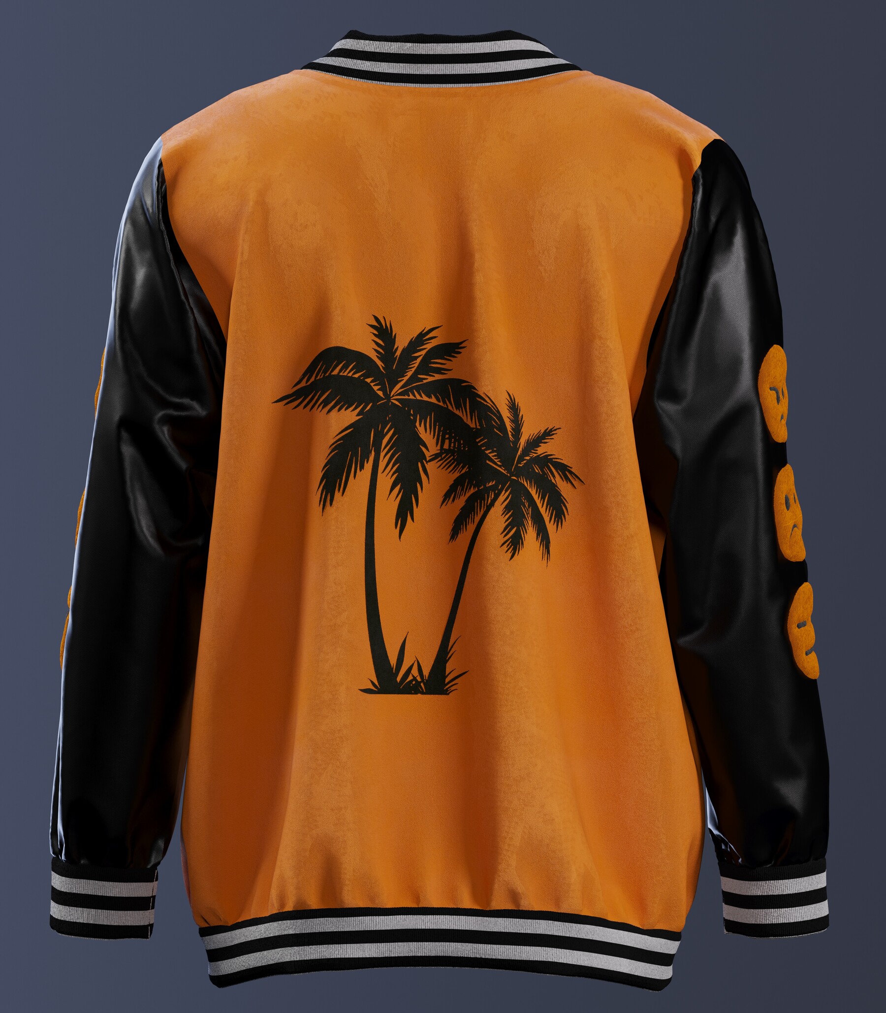 ArtStation - Varsity Jacket (MD project+Tutorial+OBJ+FBX) | Game Assets