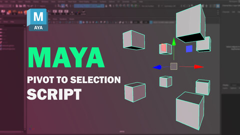 Pivot to Selection Script. Autodesk Maya