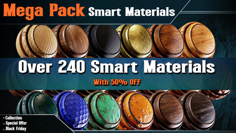 Mega Pack - 240 Smart Materials ( Vol.10 to Vol.21 ) - with 50% OFF!!!