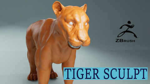 Tiger Sculpt