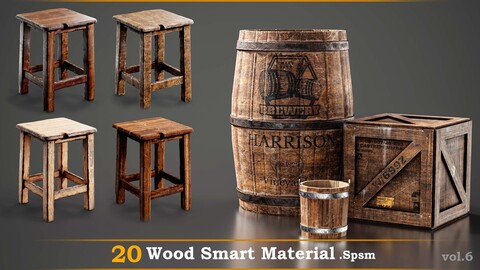 20 Wood Smart material vol.6