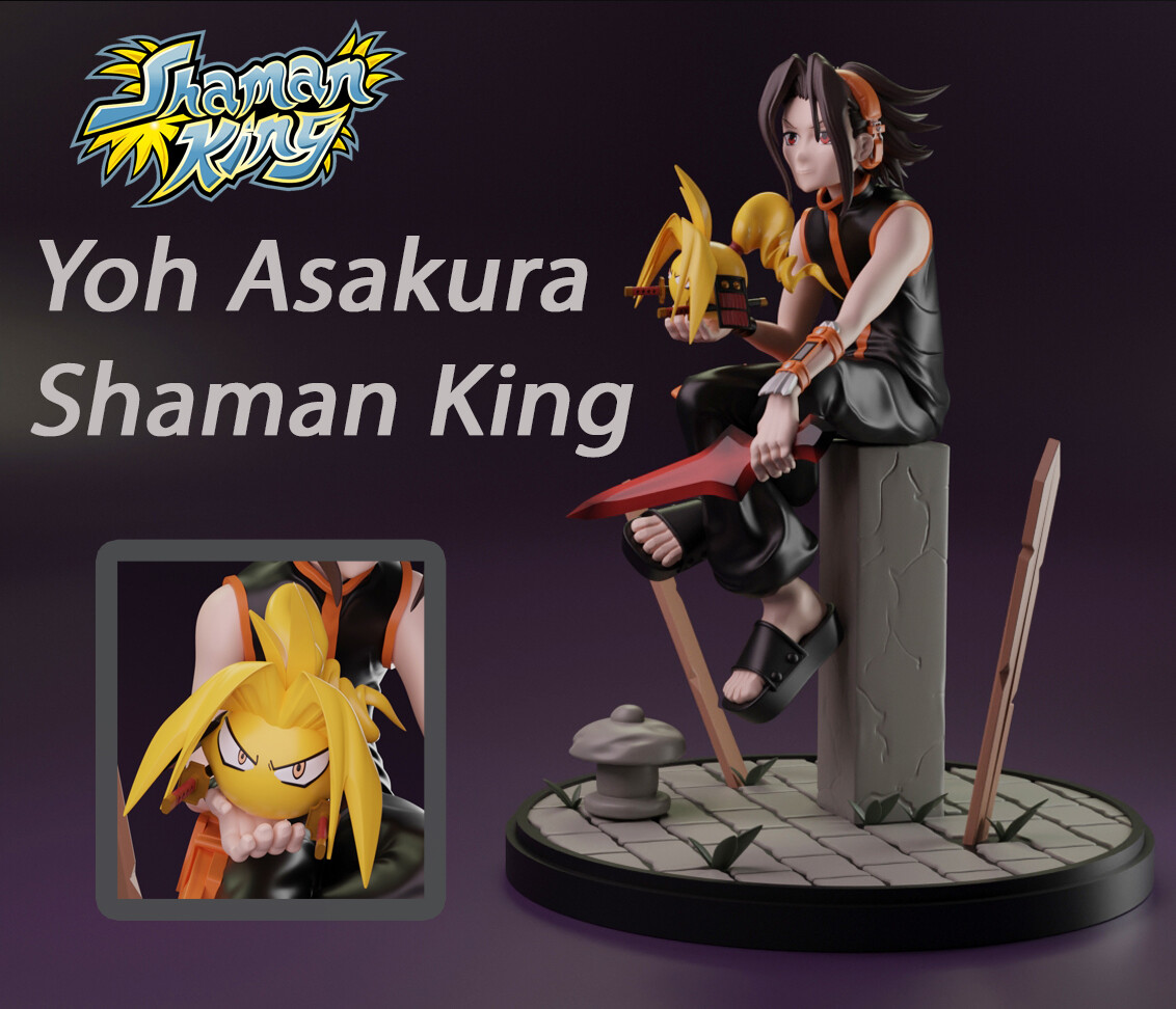 ArtStation - SHAMAN KING ASAKURA YOH | Game Assets