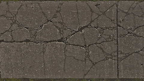 Concrete Seamless Texture 2k (2048*2048) | EXR 5 | JPG 5 File Formats All Texture Apply After Object Look Like A 3D. (1K preview image)