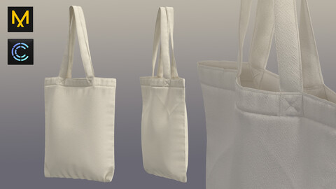 Shopper bag (MD/ Clo3d zprj project + fbx + obj)