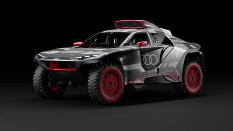 Audi RSQ E tron Dakar rallycar