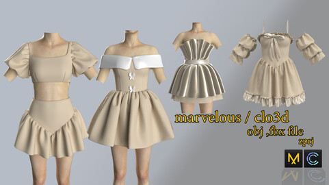 3d  dress