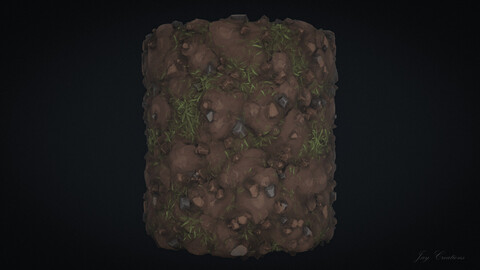 Stylized Dirt Texture (Substance)