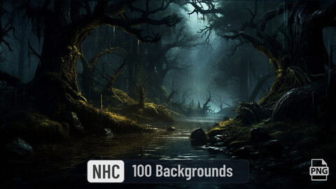 NHC - Dark Forest Backgrounds