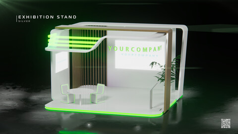 Exhibition Stand Silver