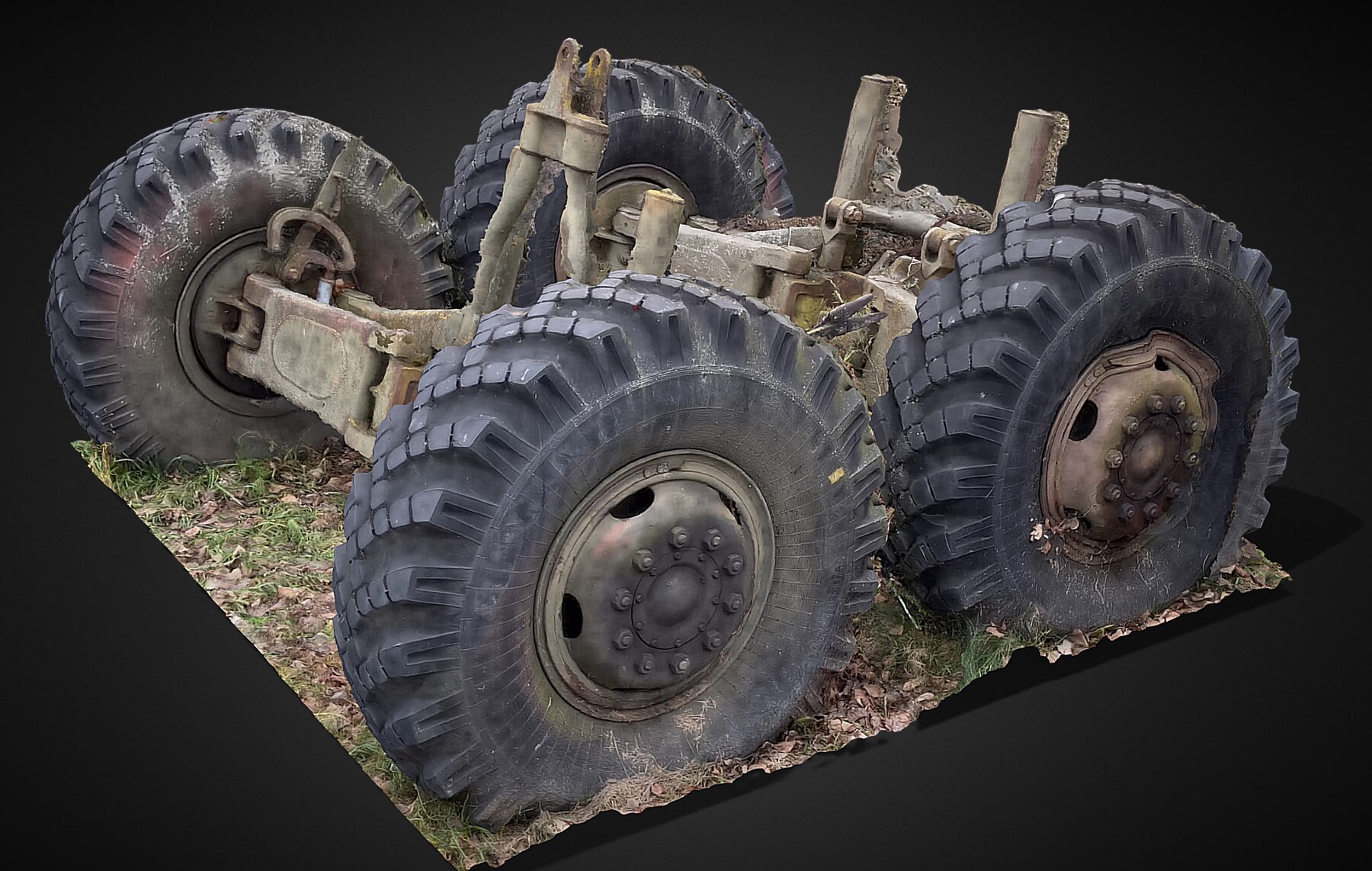 ArtStation - military vehicle chassis photogrammetry | Game Assets