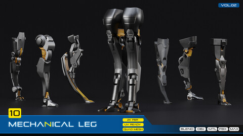 MECHANICAL LEG PACK+PBR_VOL.02