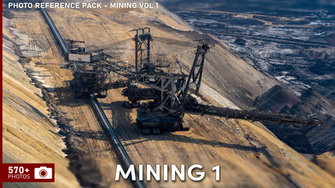 Photo Reference Pack - Mining VOL. 01