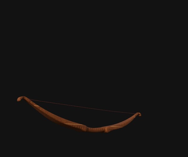 ArtStation - Legendary Dragonbone Recurve Bow of Mythical Power | Resources