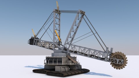 Mining Multi Bucket Wheel Excavator