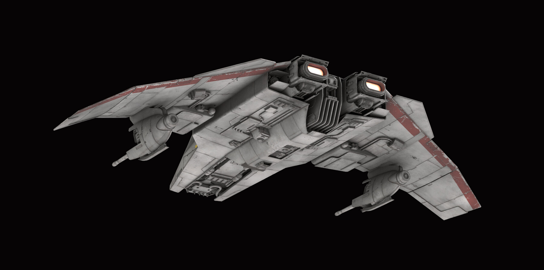 ArtStation - V-wing Combat Airspeeder | Resources