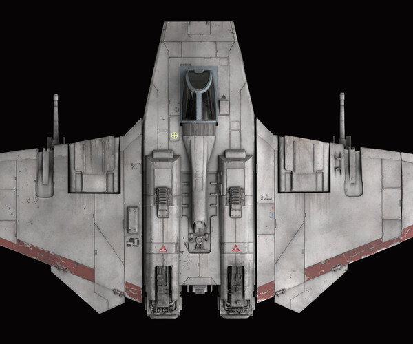 ArtStation - V-wing Combat Airspeeder | Resources